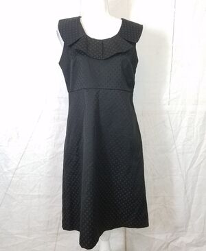 merona black shift dress